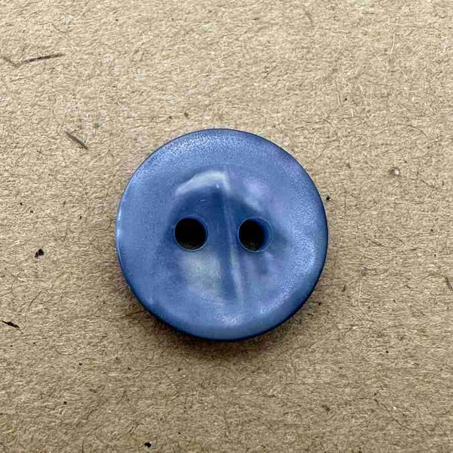 2 Hole Flat Pearled Button 14mm