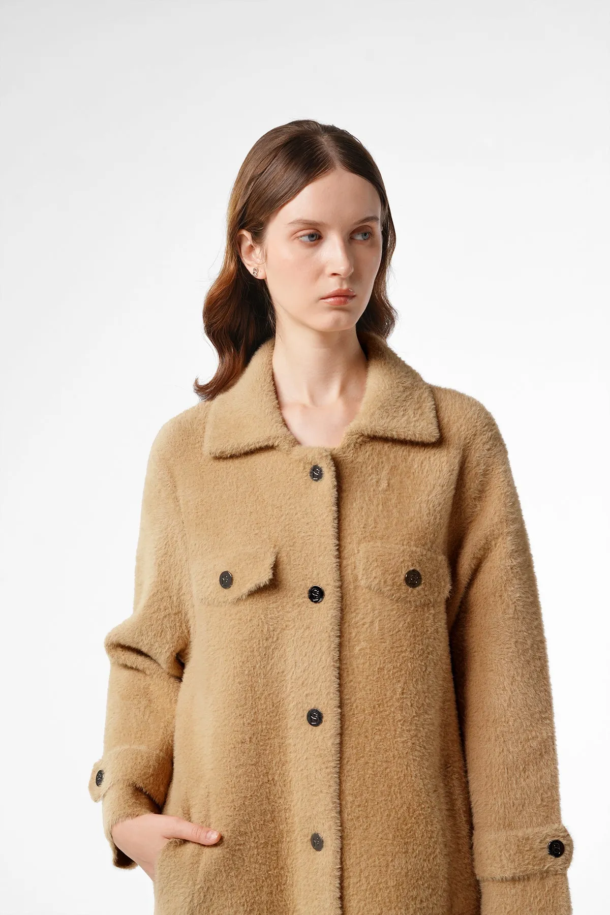 Ansley Coat - Camel