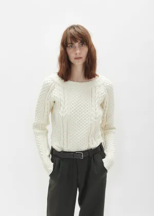 Aran Knit Bodysuit