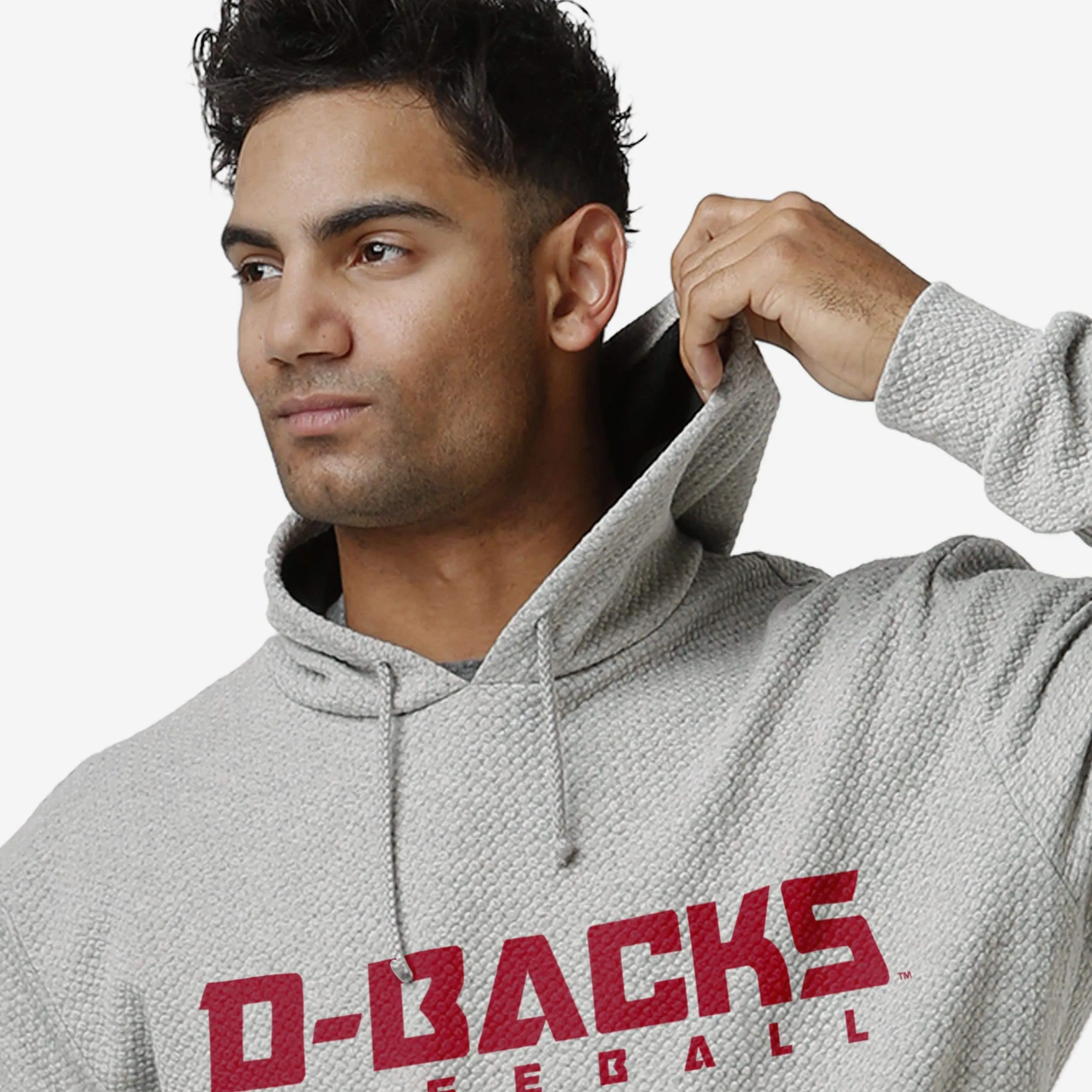 Arizona Diamondbacks Gray Woven Hoodie