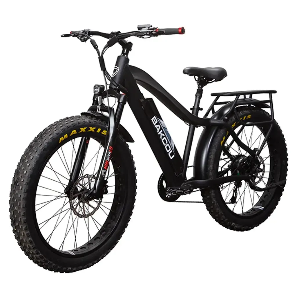 Bakcou Flatlander 750W 48V Fat Tire Electric Hunting Bike