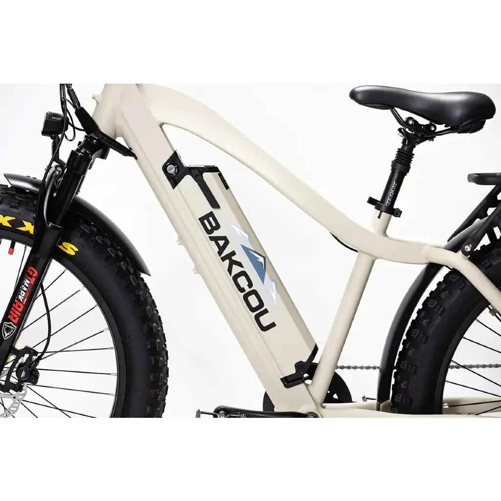 Bakcou Flatlander 750W 48V Fat Tire Electric Hunting Bike