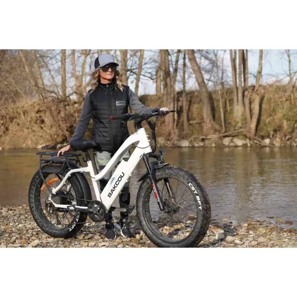 Bakcou Flatlander 750W 48V Fat Tire Electric Hunting Bike