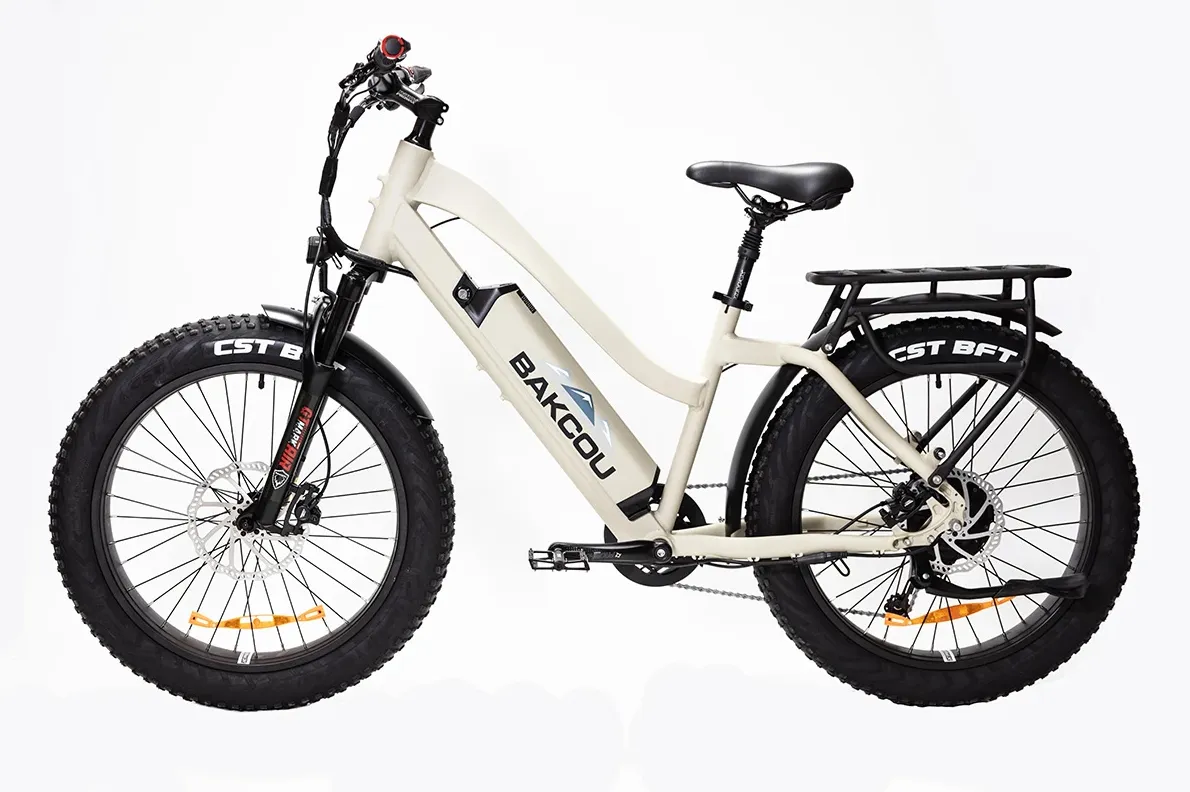 BAKCOU Flatlander Step-Through 24" Electric Hunting Bike