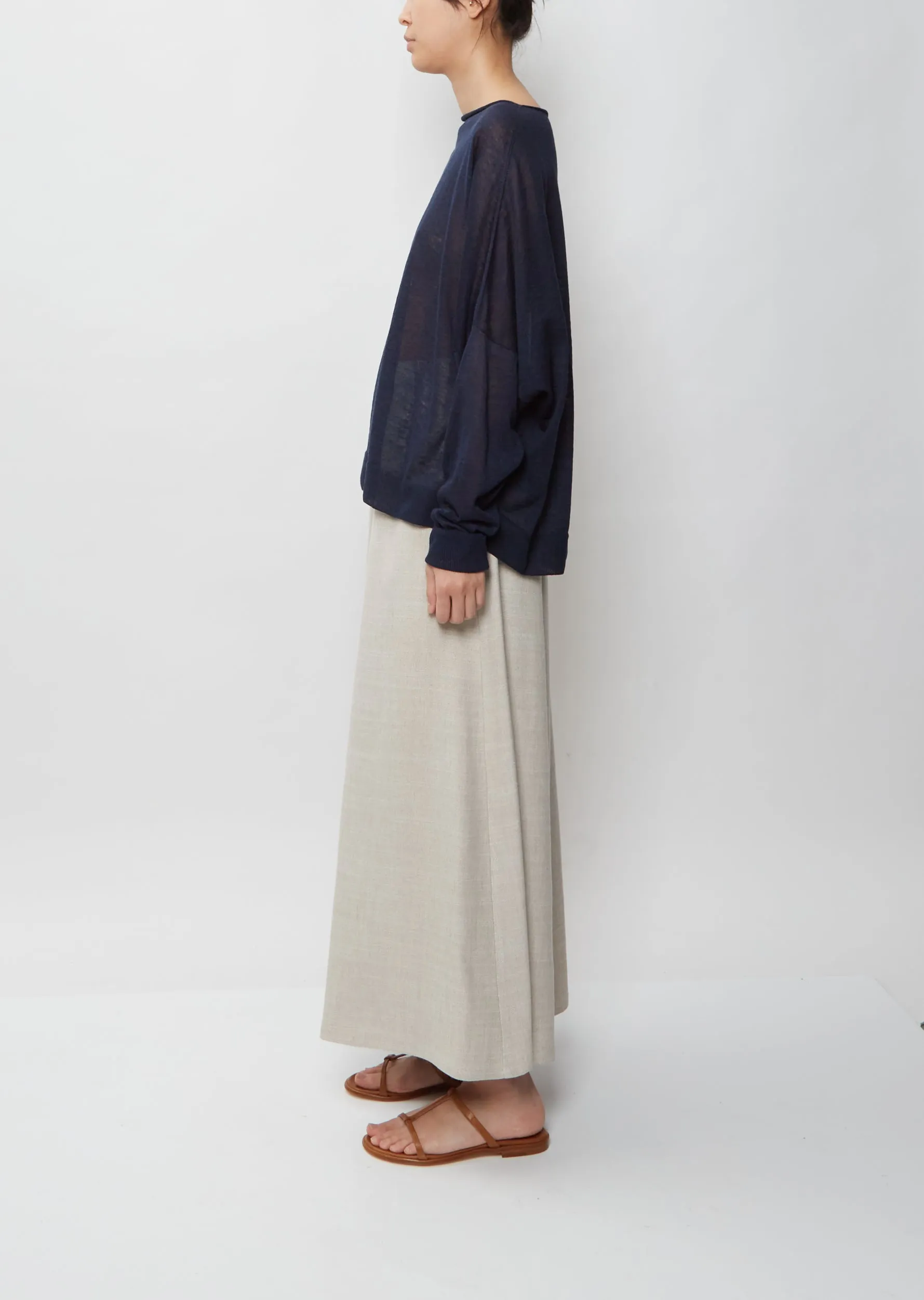 Boatneck Sweater — Marine