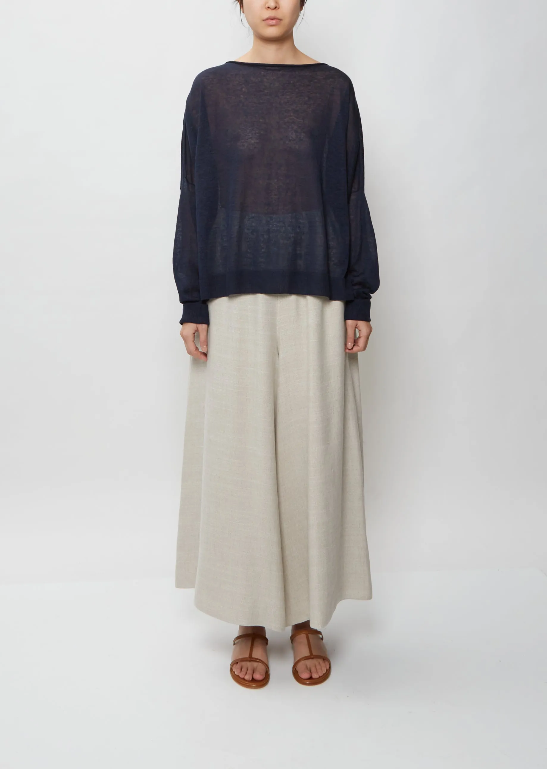 Boatneck Sweater — Marine