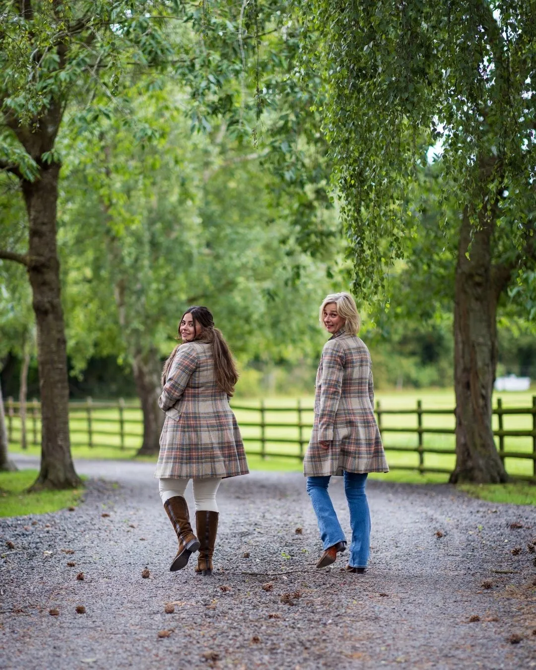 Charlotte Vintage Tweed Coat