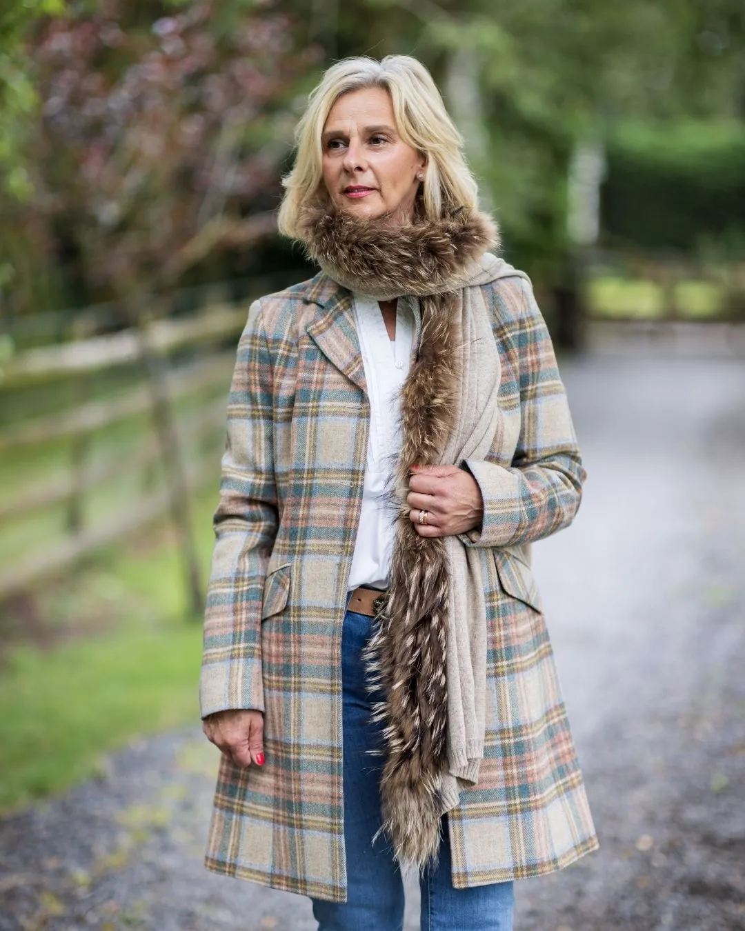 Charlotte Vintage Tweed Coat