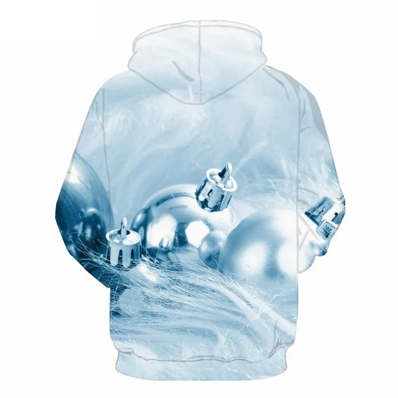 Christmas Sweatshirts men Party 3d Printed Hip Hop Sweatshirt Printed New Year Hooded Casual