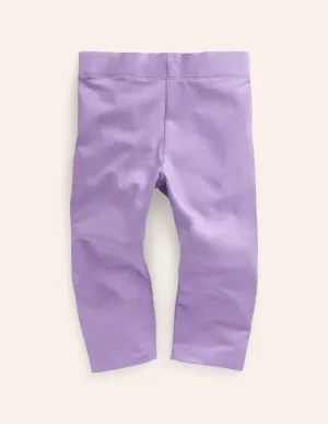 Cropped Leggings-Parma Violet