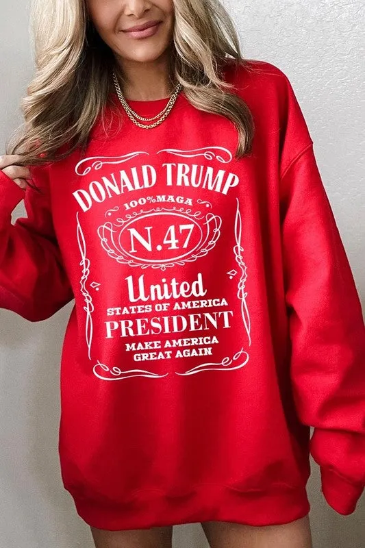 Donald Trump USA President 47 Maga Sweatshirts