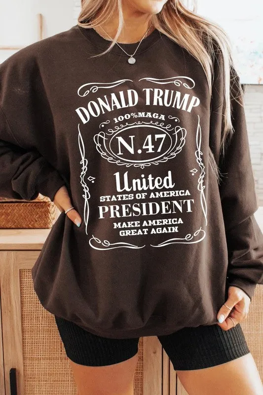 Donald Trump USA President 47 Maga Sweatshirts