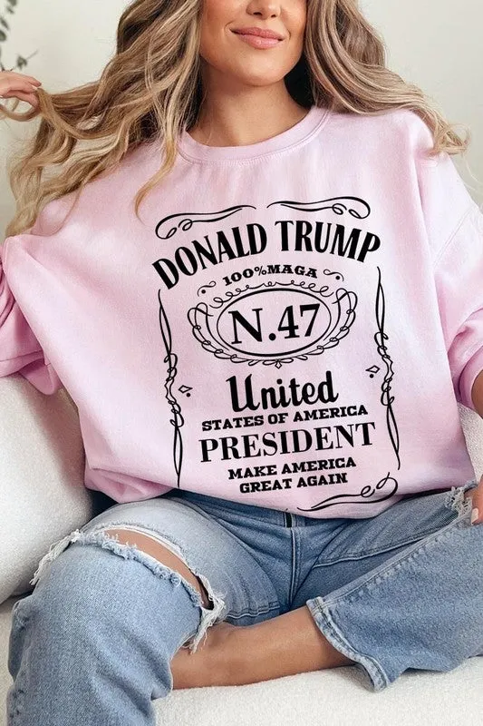 Donald Trump USA President 47 Maga Sweatshirts