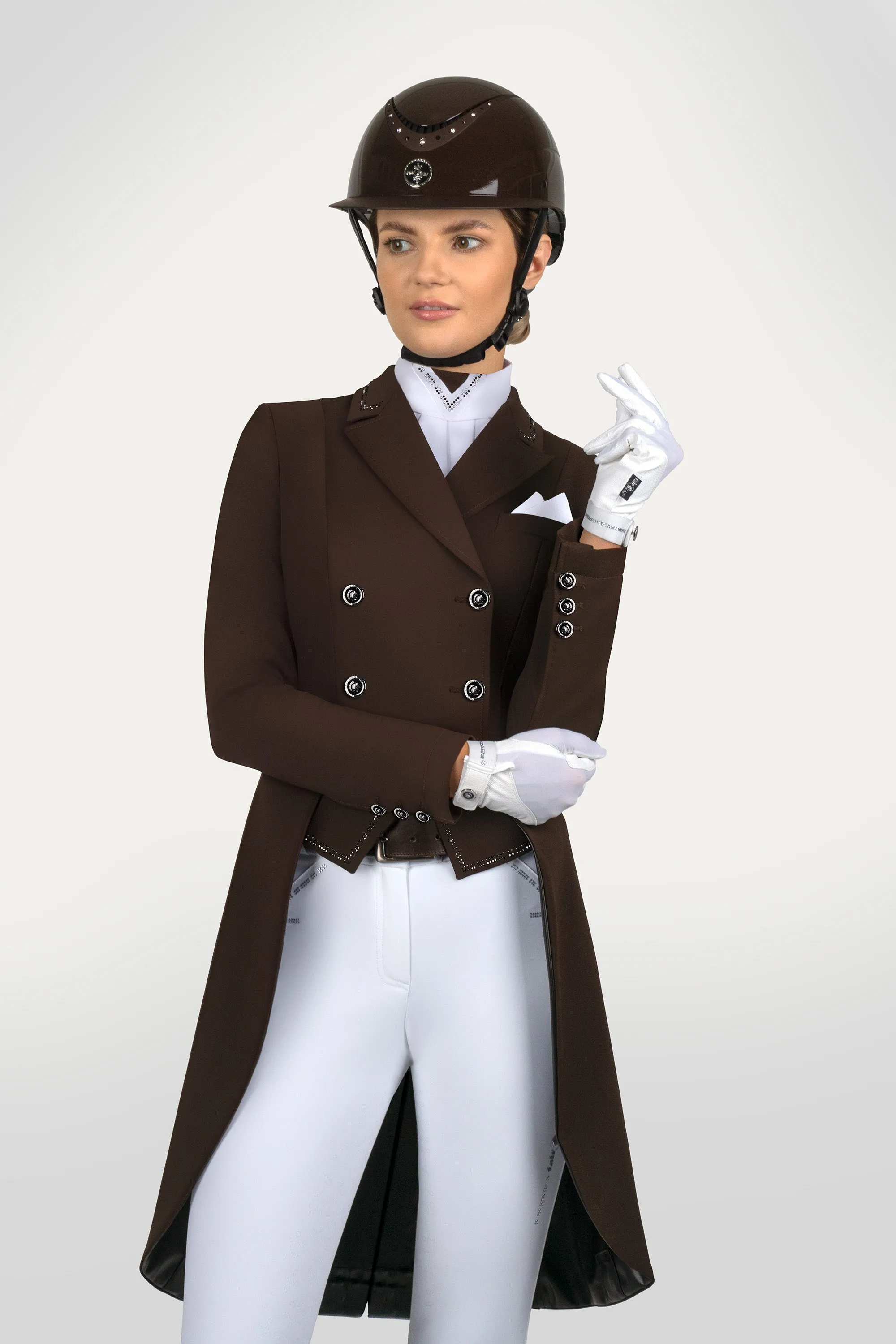 Dressage Tail Coat FP Nadine Brown