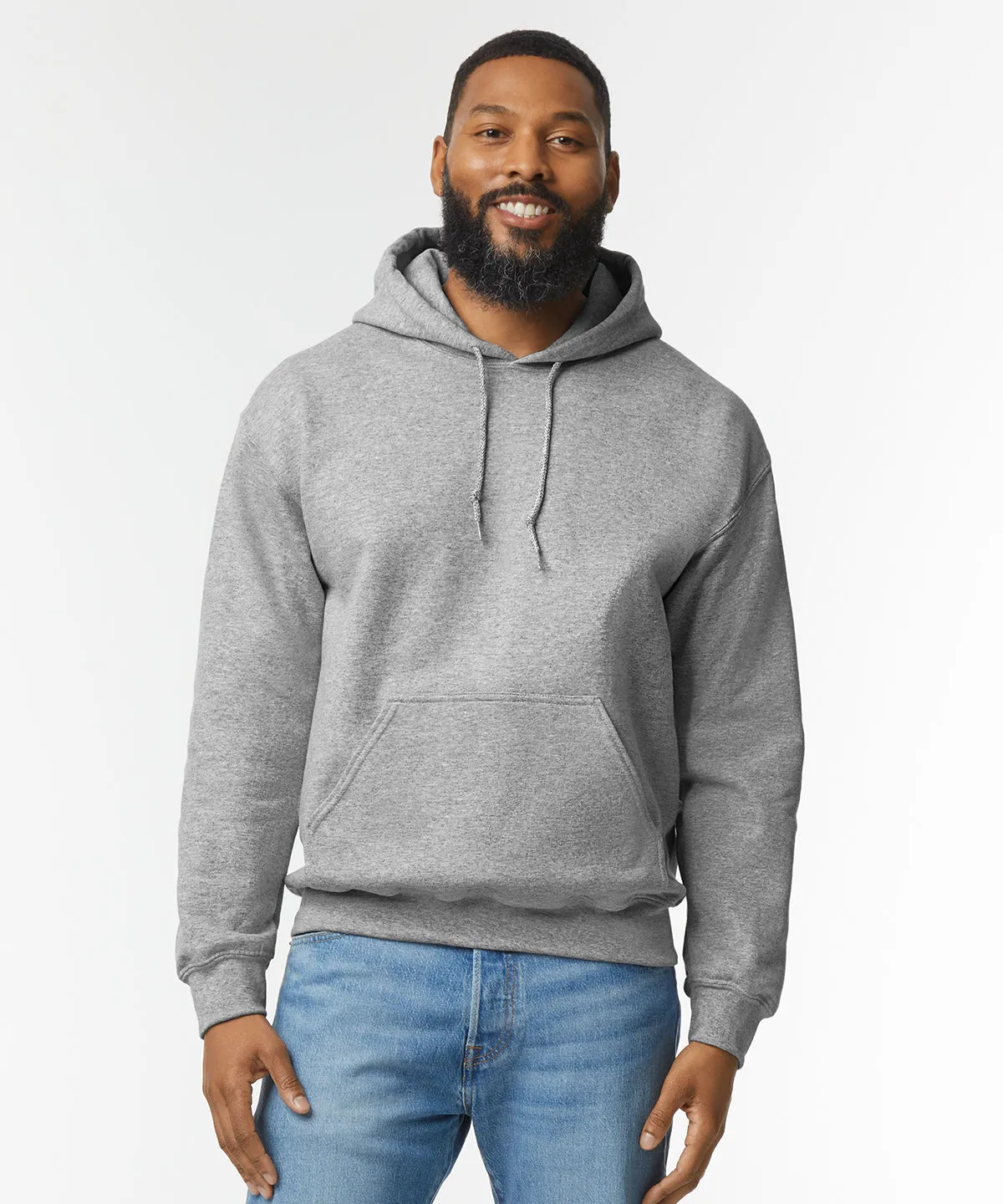 DryBlend® adult hooded sweatshirt | Maroon