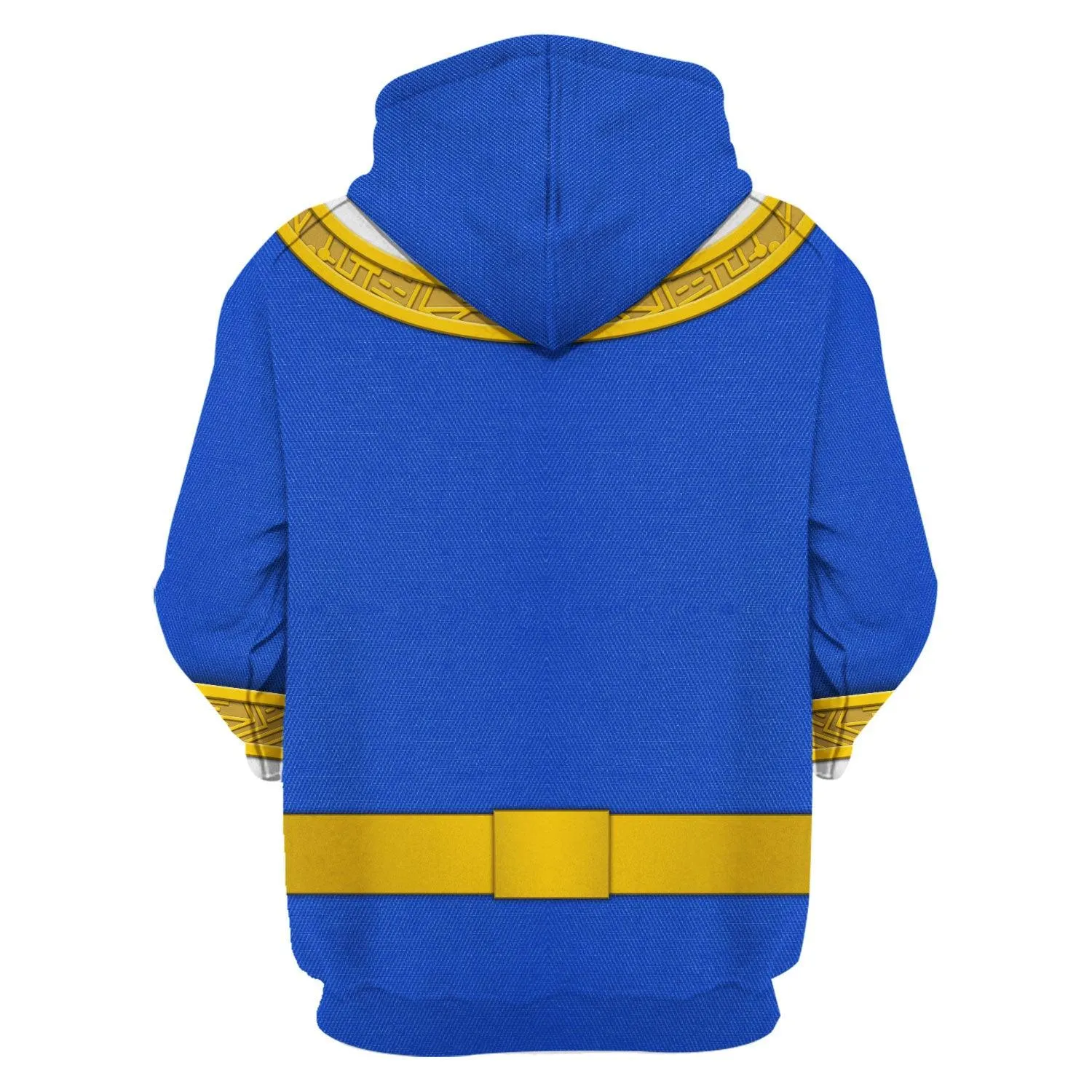 Gearhomie Blue Power Rangers Zeo Hoodies Sweatshirt T-shirt Hawaiian Tracksuit