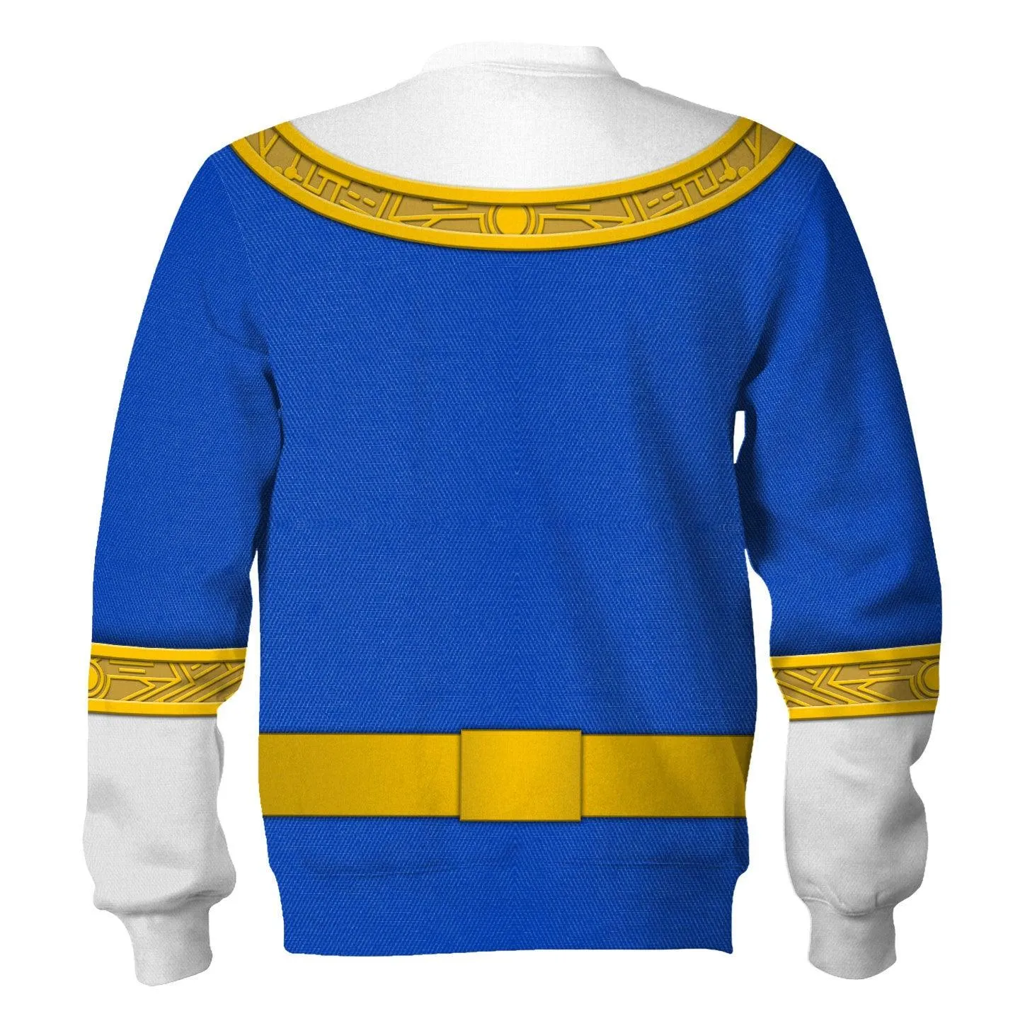 Gearhomie Blue Power Rangers Zeo Hoodies Sweatshirt T-shirt Hawaiian Tracksuit