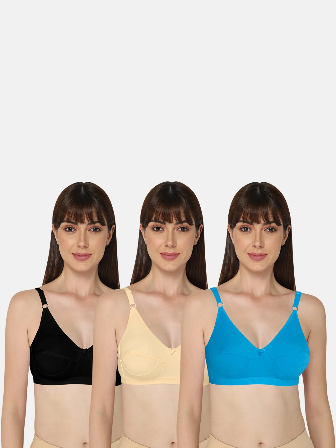 Intimacy Saree Bra Combo Pack – Elegant and Comfortable Bras for Every Occasion (INT01, C33)