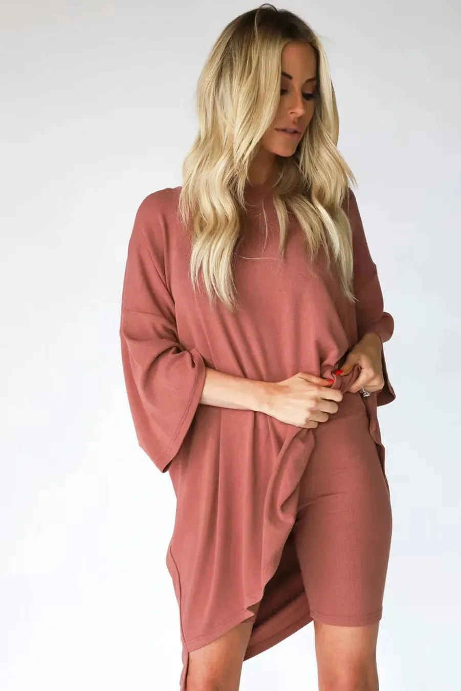 Ivyshape | Comfortable Loungewear Set In Plus Size Style