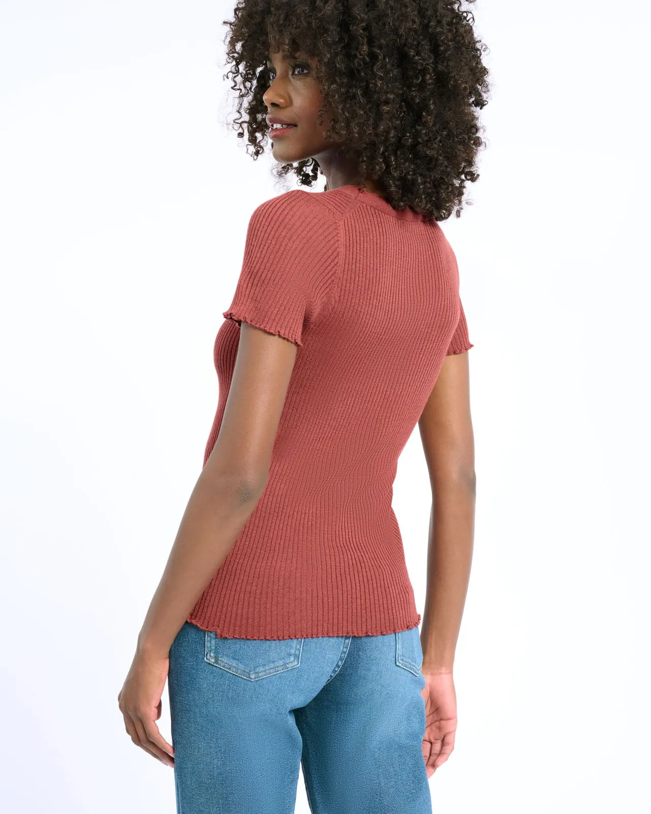 Josie Short Sleeve Sweater