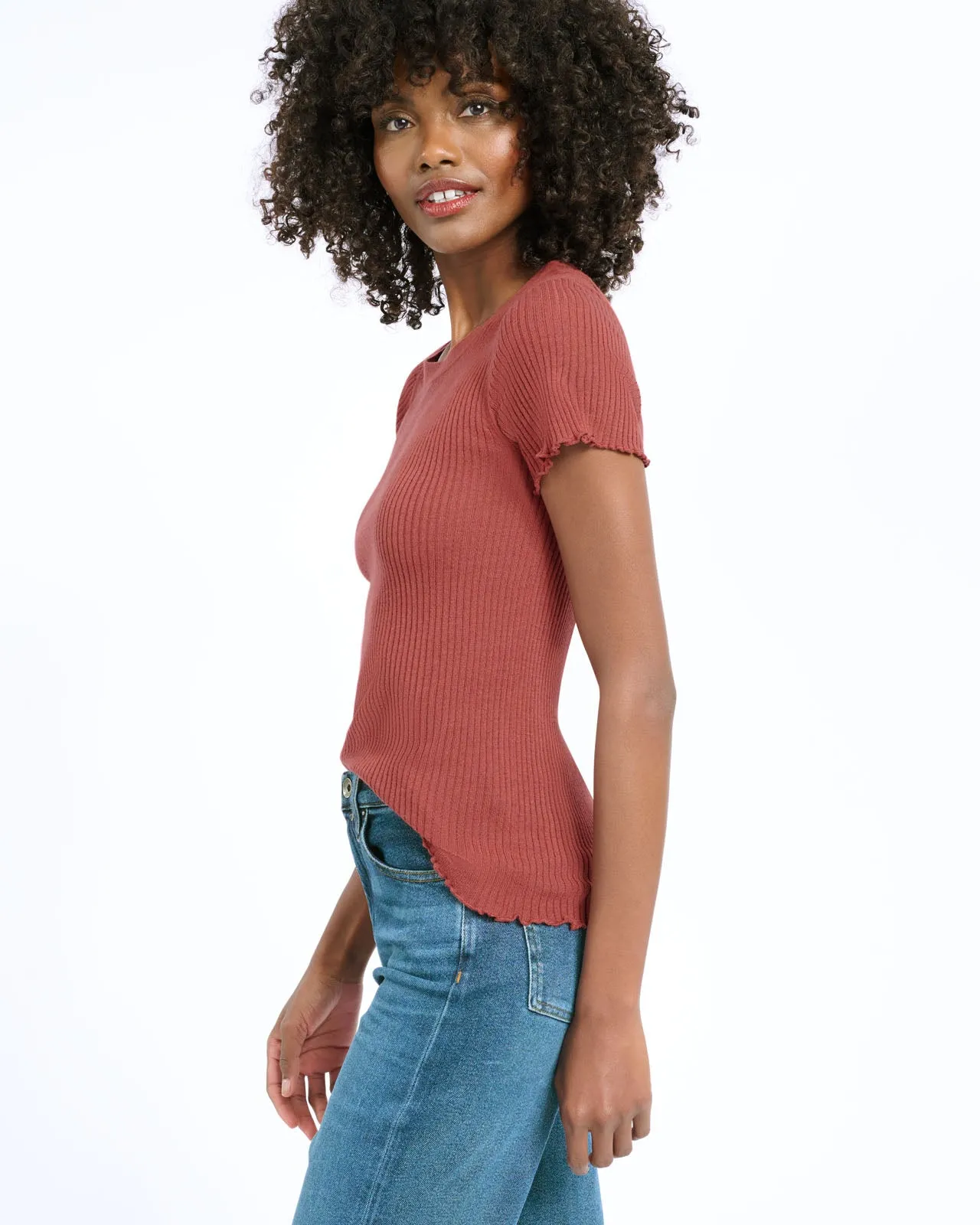 Josie Short Sleeve Sweater