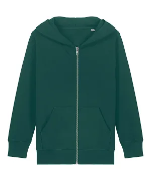 Kids Mini Cultivator 20 iconic zip-thru hoodie sweatshirt (STSK182) | Glazed Green