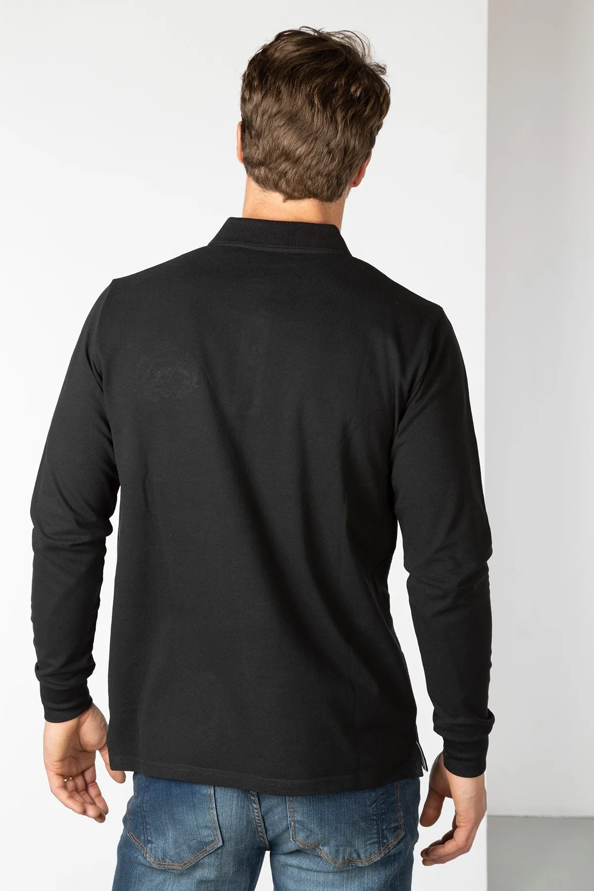 Men's Fordon Long Sleeve Polo Shirt