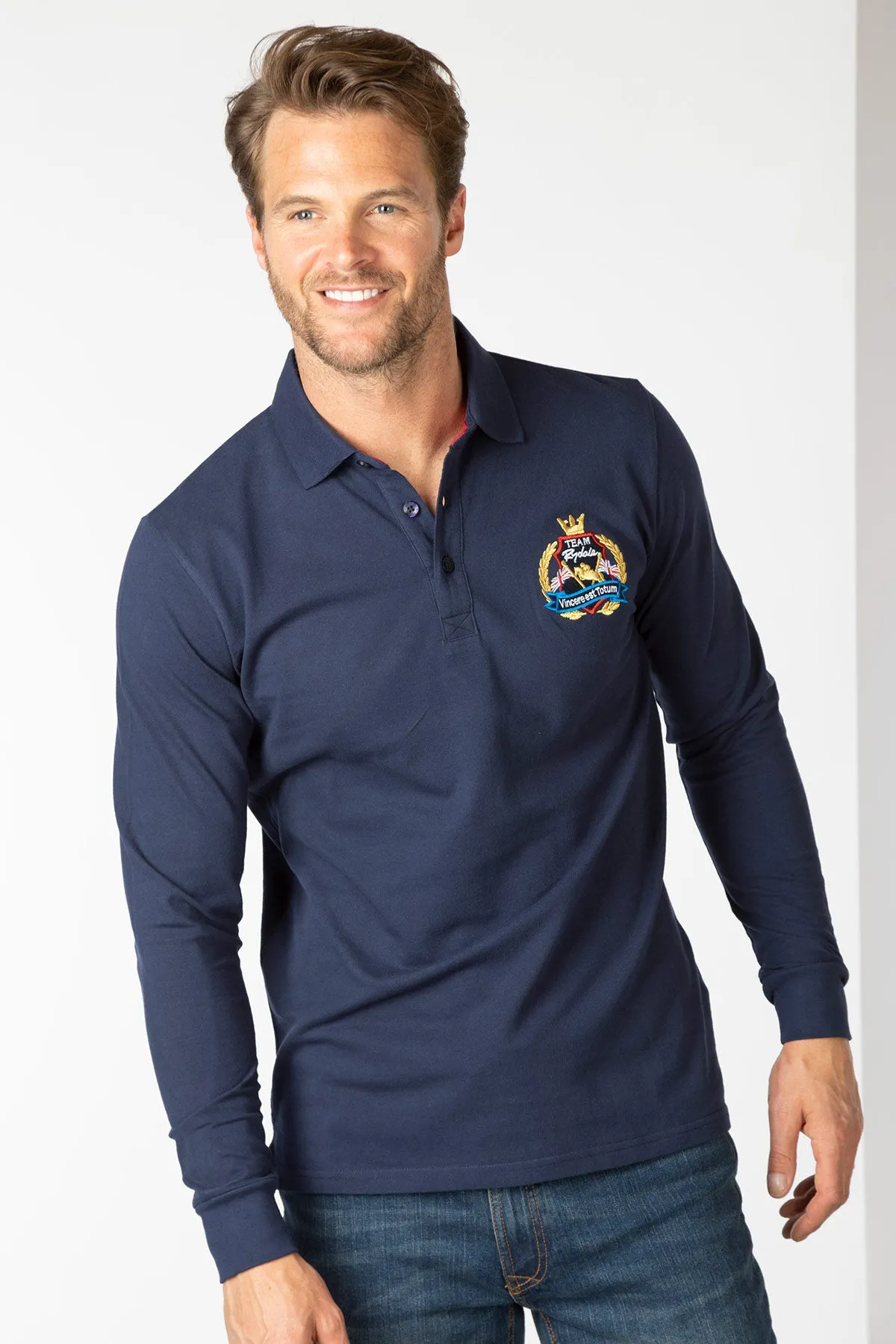 Men's Fordon Long Sleeve Polo Shirt