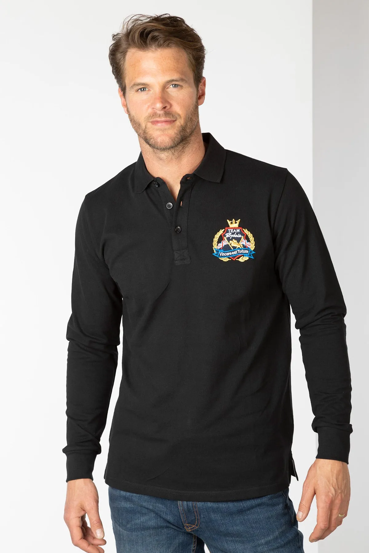 Men's Fordon Long Sleeve Polo Shirt