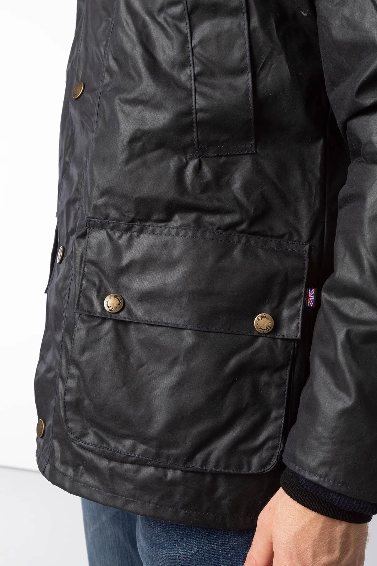 Men's Richmond Slim Fit Waxed Cotton Jacket