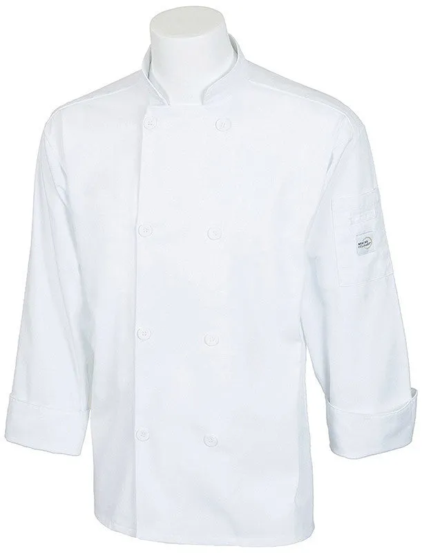 Mercer Unisex White Chef's Jacket