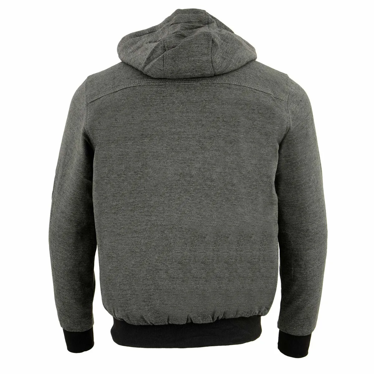 Nexgen Heat MPM1713SET Men's “Fiery’’ Heated Hoodie - Grey Zipper