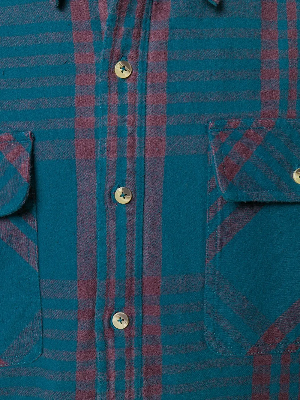 Padded Classic Flannel Blue