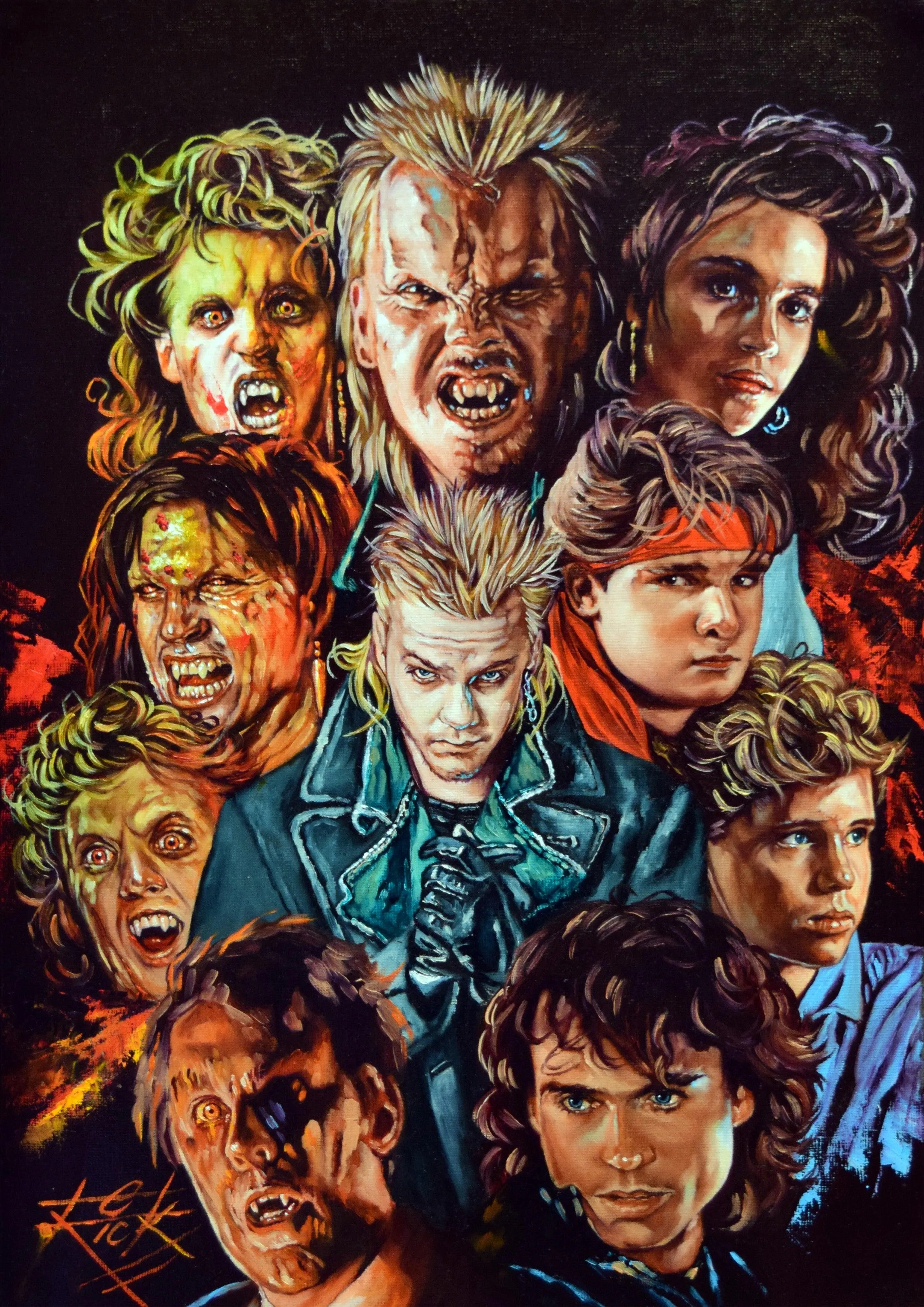 Rick Melton - The Lost Boys - Art Print