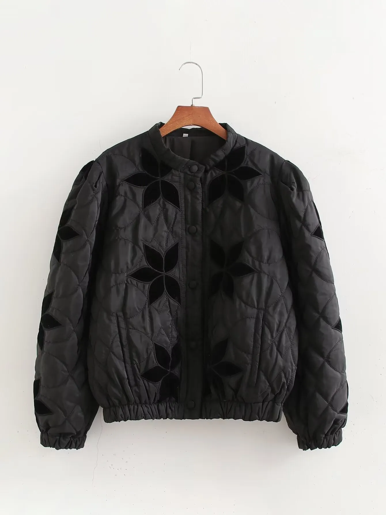 Rosalie Quilted Velvet Jacket