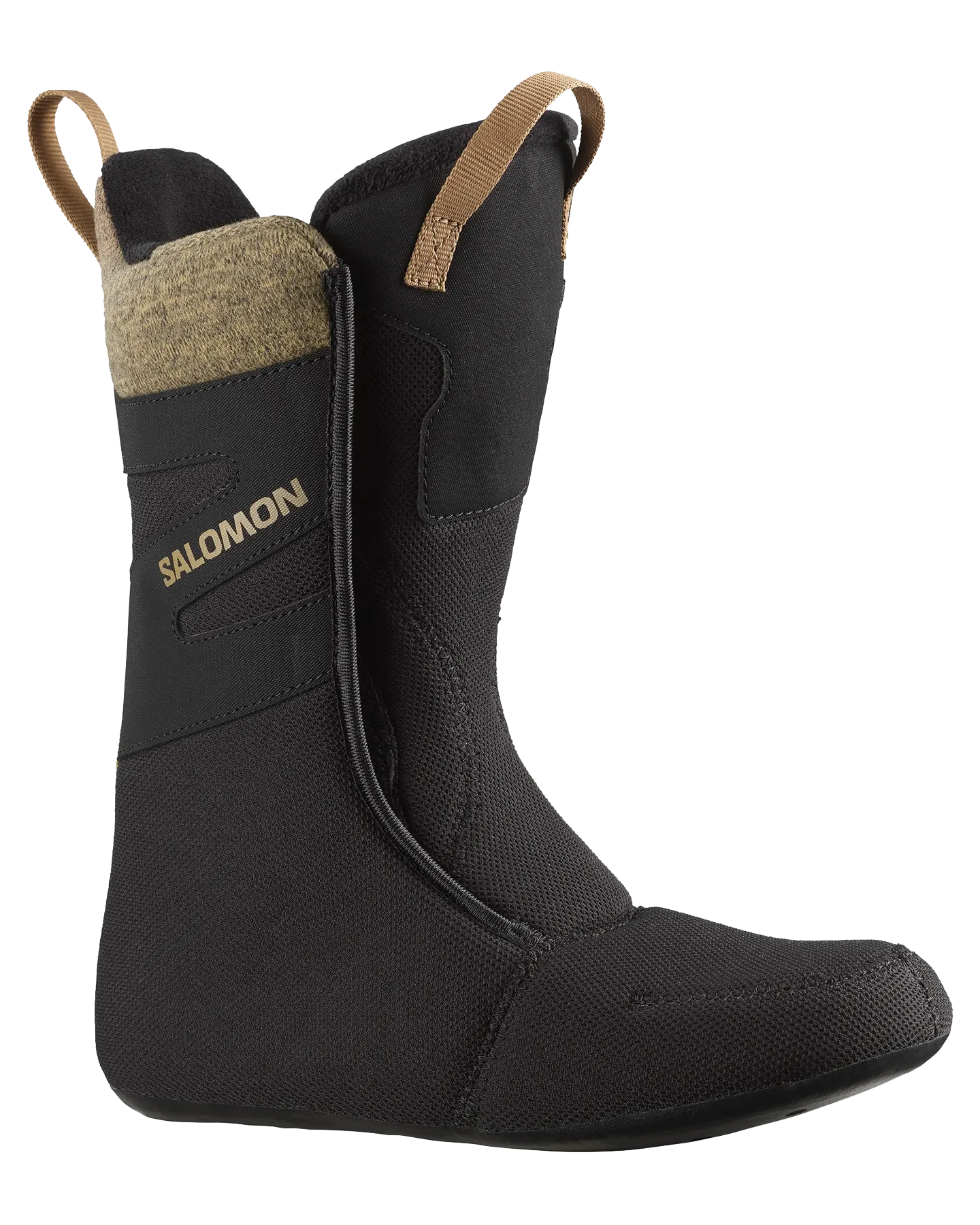 Salomon Women's Kiana Dual Boa Snowboard Boots - Black / Black / Sepia Tint - 2024