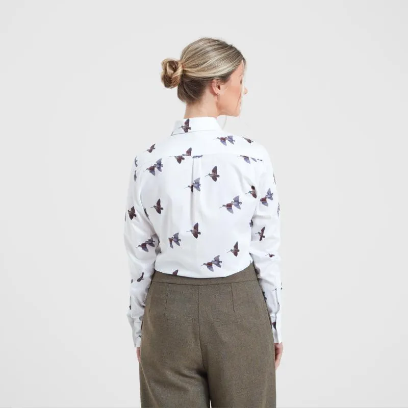 Schoffel Owen Williams Ladies Shirt - Woodcock Print