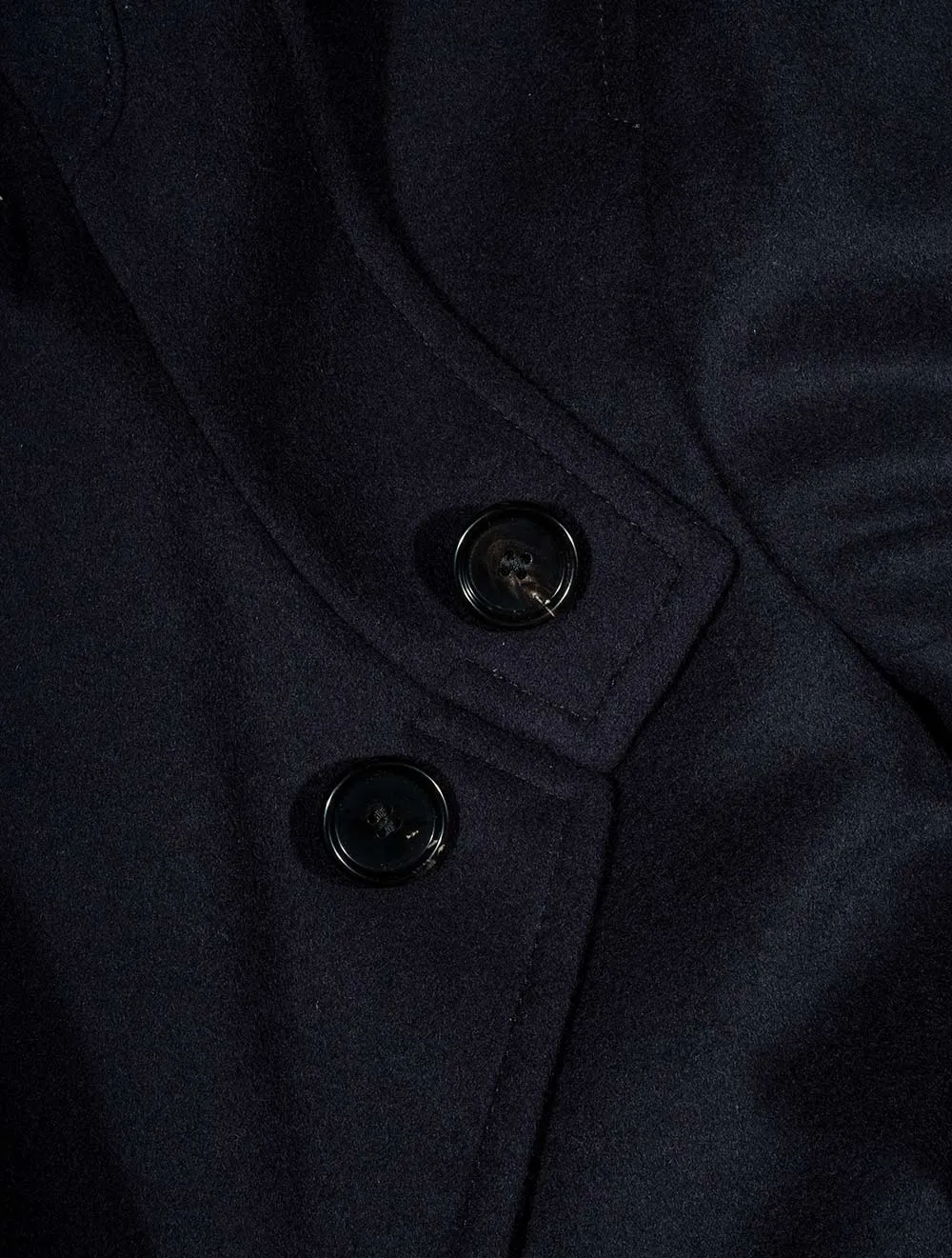 Shanty1 Wool & Cashmere Coat Navy