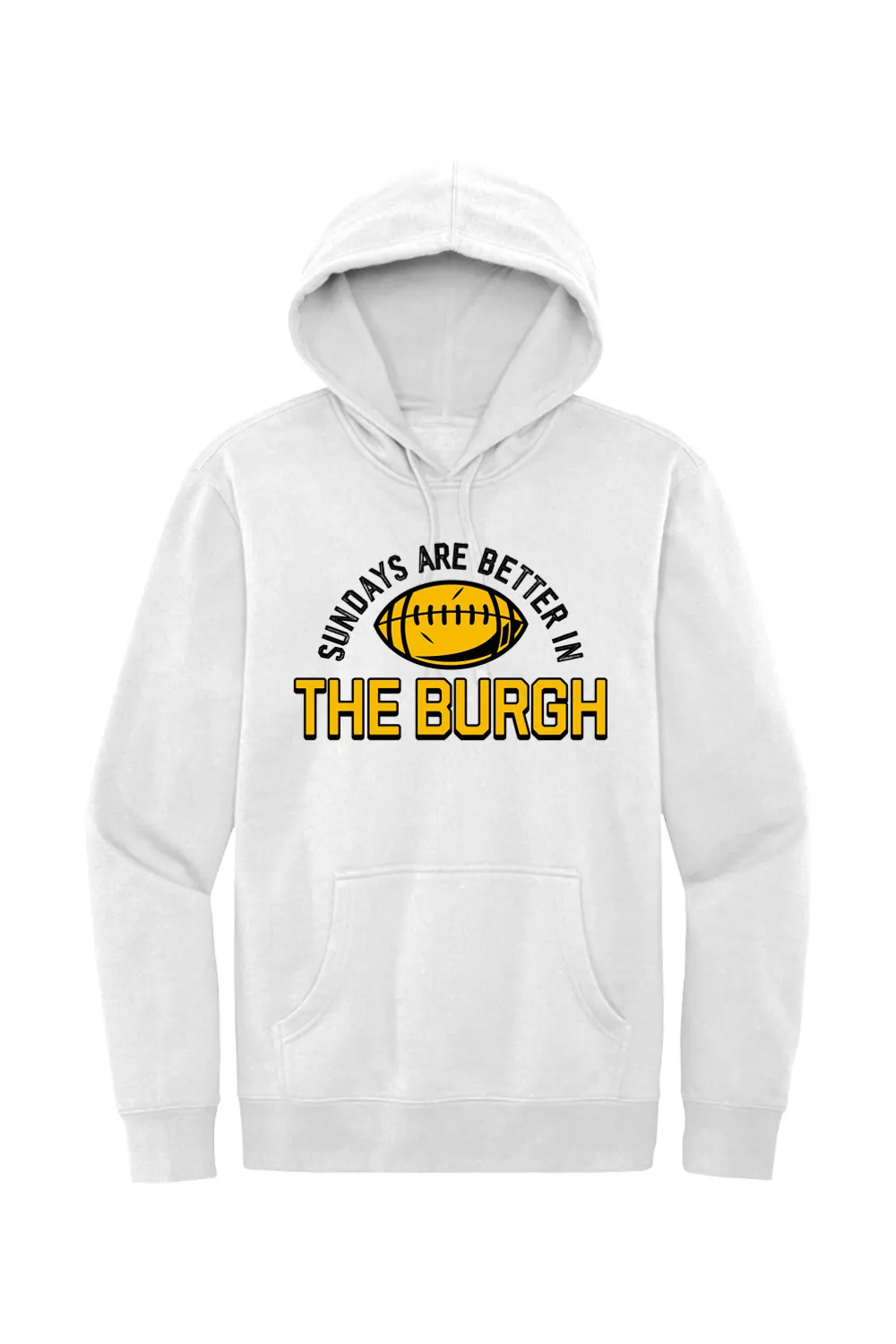 Sundays Are Better in the Burgh - Fleece Hoodie