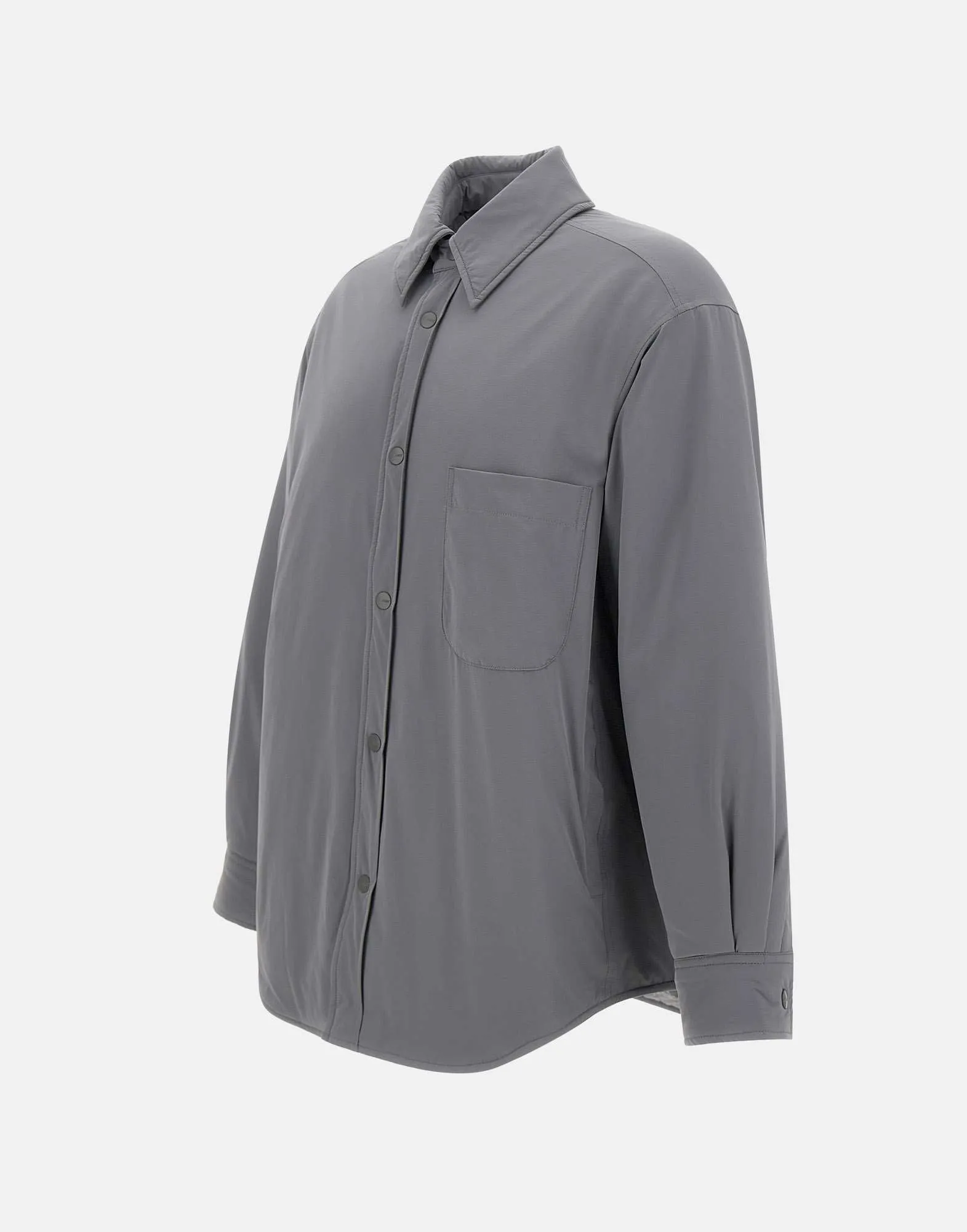 Technical Nylon Grey Jacket