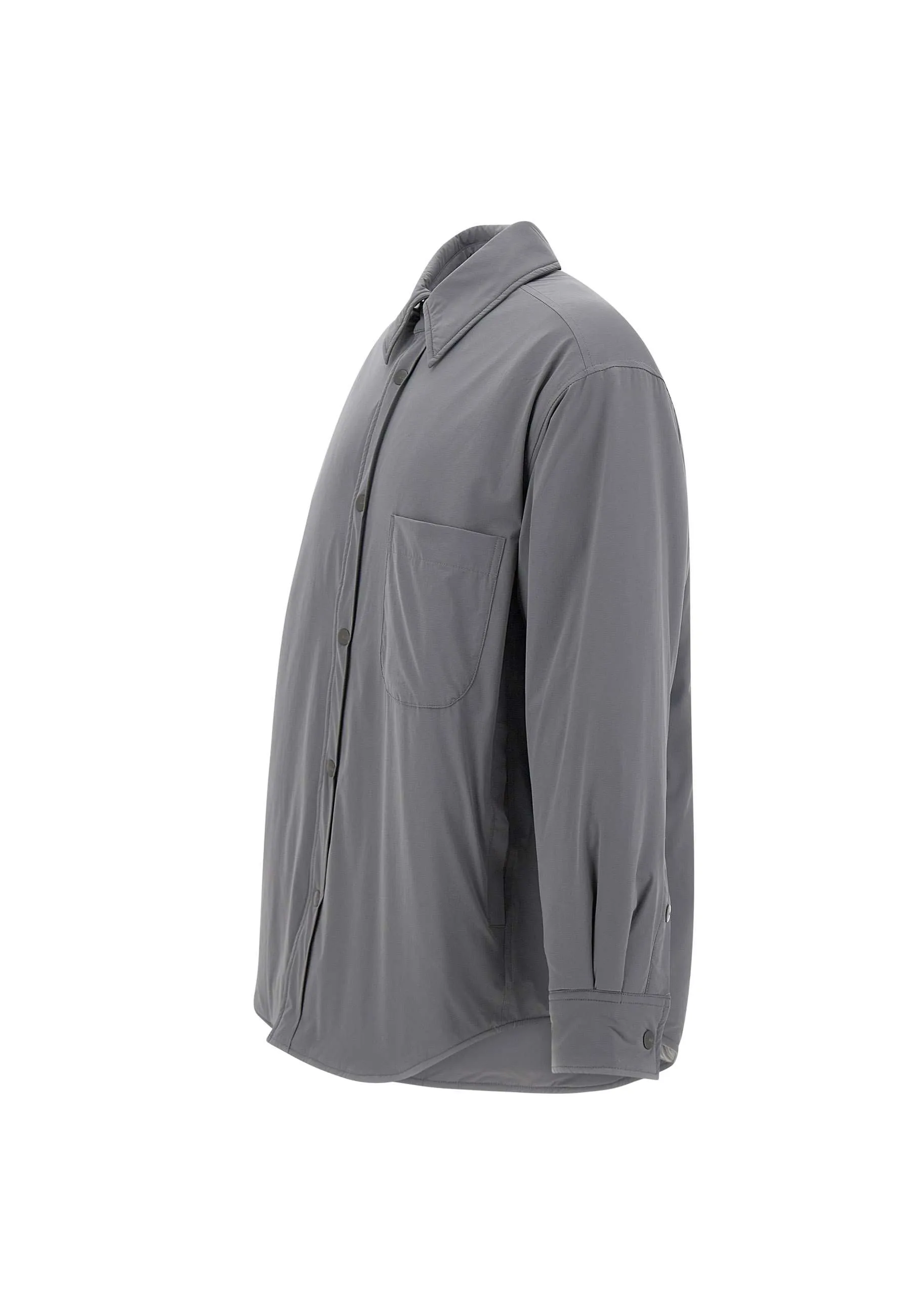 Technical Nylon Grey Jacket