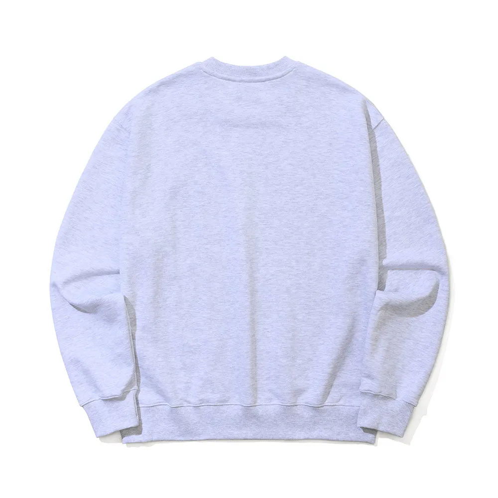 THE BSRABBIT CLASSIC CREWNECK HEATHER GREY