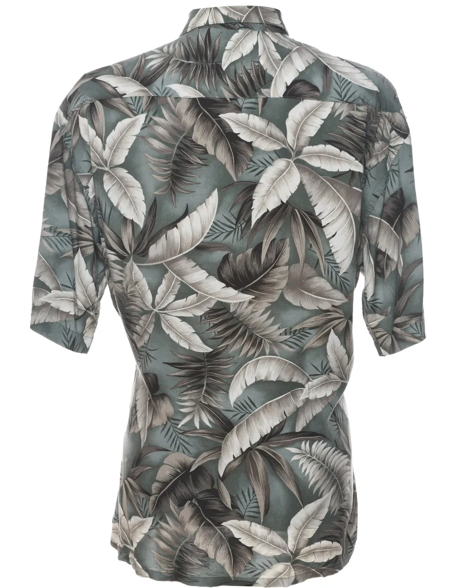 Van Heusen Hawaiian Shirt - L