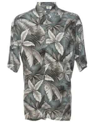 Van Heusen Hawaiian Shirt - L