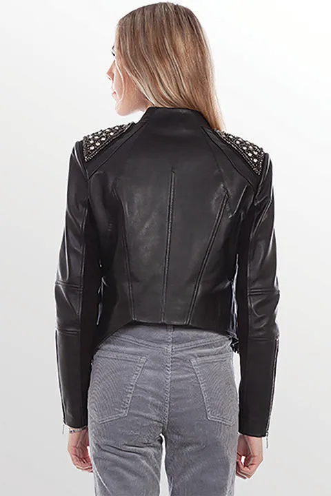 Women's Leather Jacket Collection: Scully Fringe and Studs