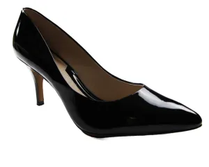 Womens Sachi Naomi Presenting Black Patent Heel Work Casual Leather Heels