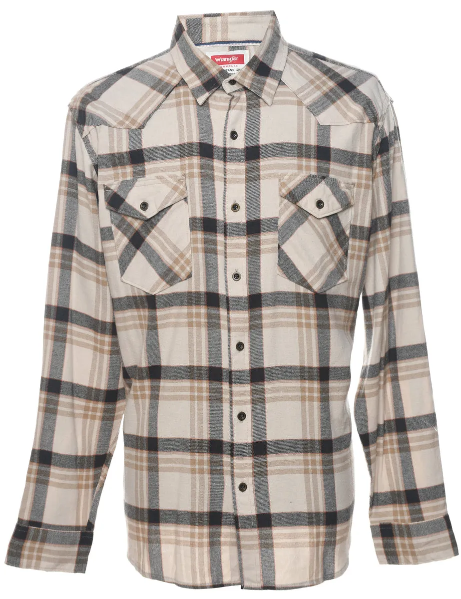 Wrangler Checked Shirt - XL