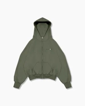 Zip-up Hoodie - Palm